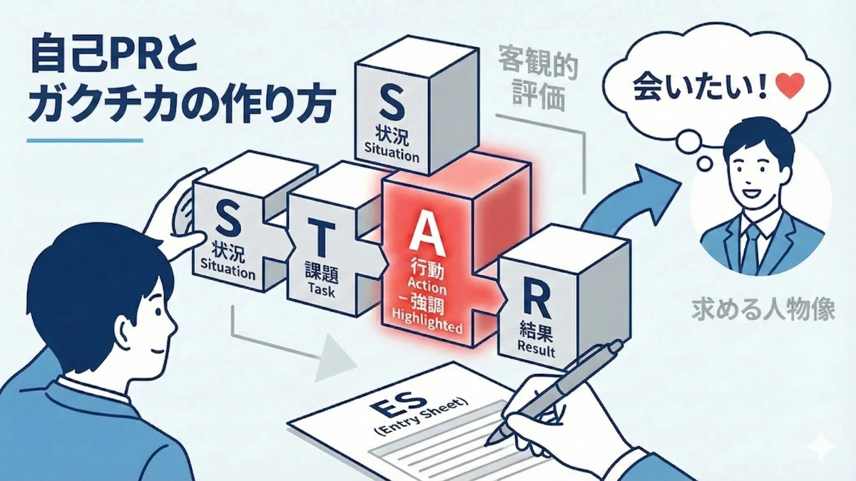 ガクチカの書き方